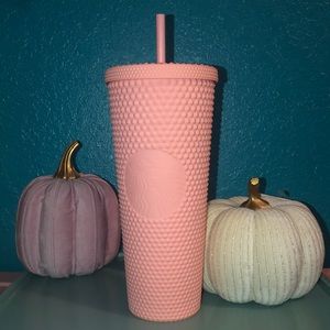 BNWT matte pink Starbucks studded